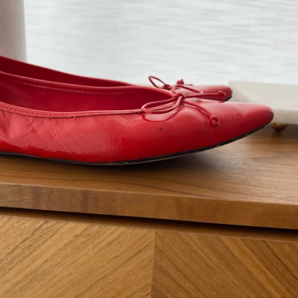 Red Zara flats - Picture 4 of 4